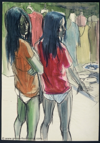 Gerd Grimm, Zwei M&auml;dchen 